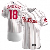 Phillies 18 Didi Gregorius White Nike 2020 Flexbase Jersey Dzhi,baseball caps,new era cap wholesale,wholesale hats